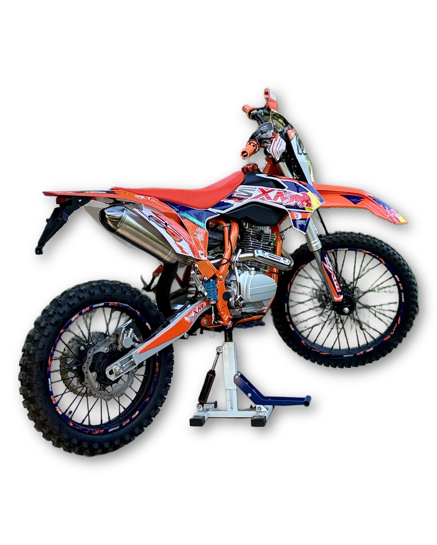 SXM EVO XTC-250 (88) + гардове – Ендуро / Крос | Orange Frame | 250cc Zongshen