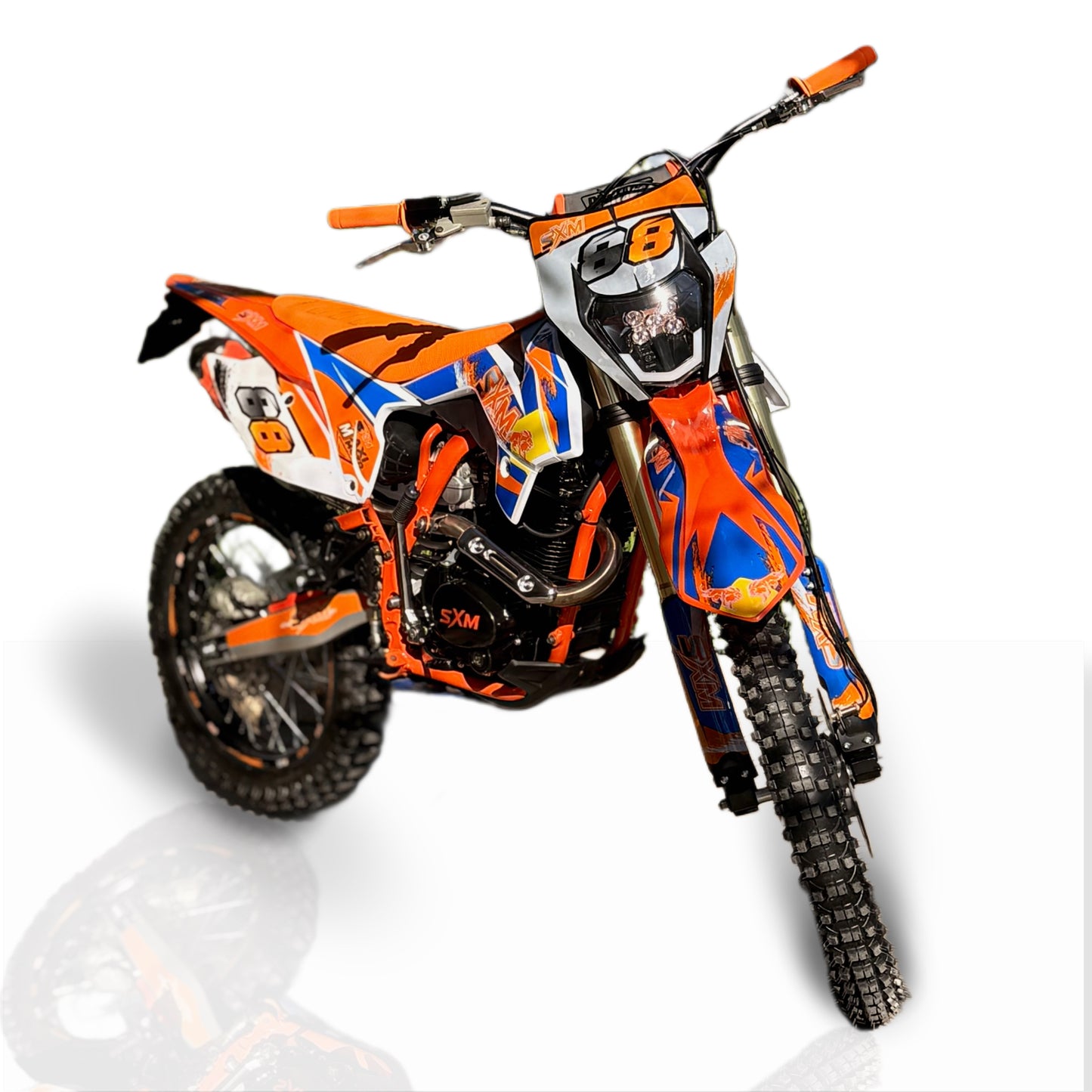 SXM EVO PRO XTC-250 Limited Edition 2026 – Ендуро / Крос | Orange Frame | 250cc Zongshen