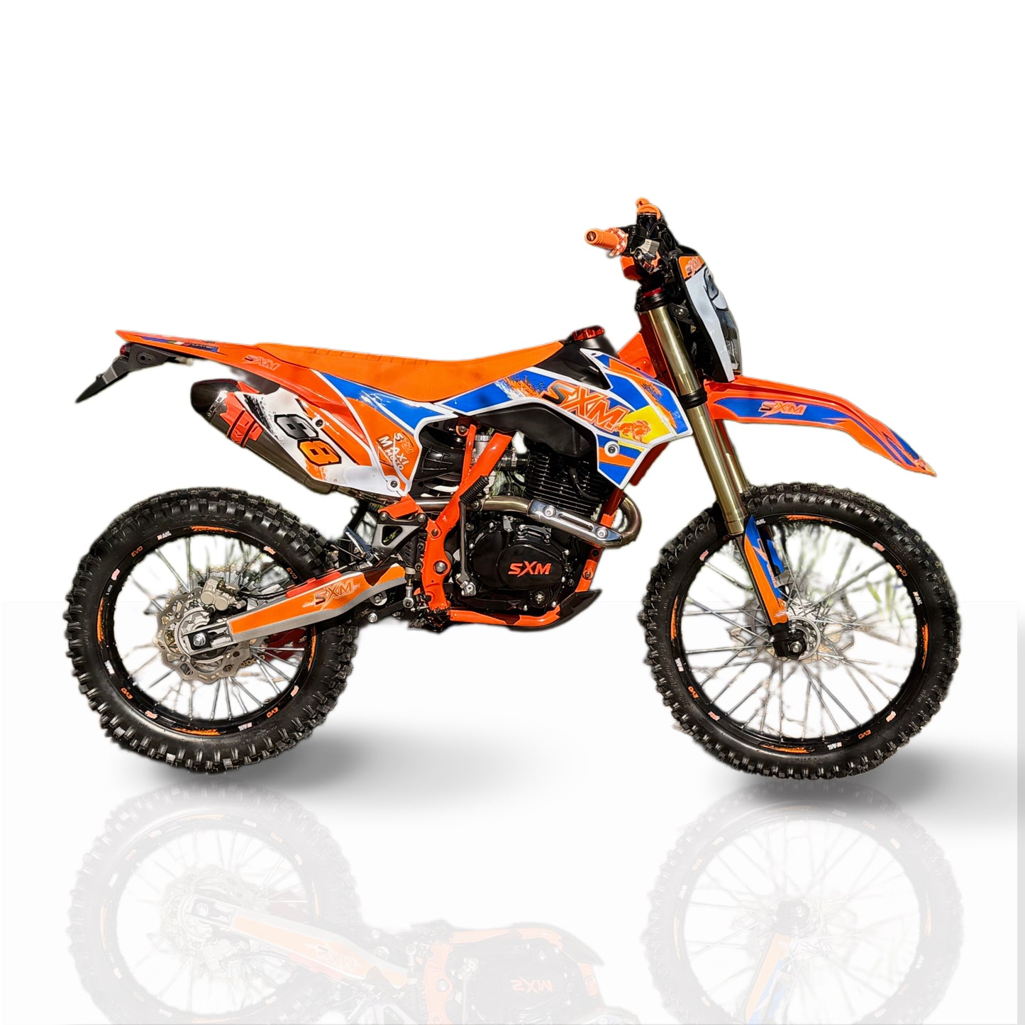 SXM EVO PRO XTC-250 Limited Edition 2026 – Ендуро / Крос | Orange Frame | 250cc Zongshen