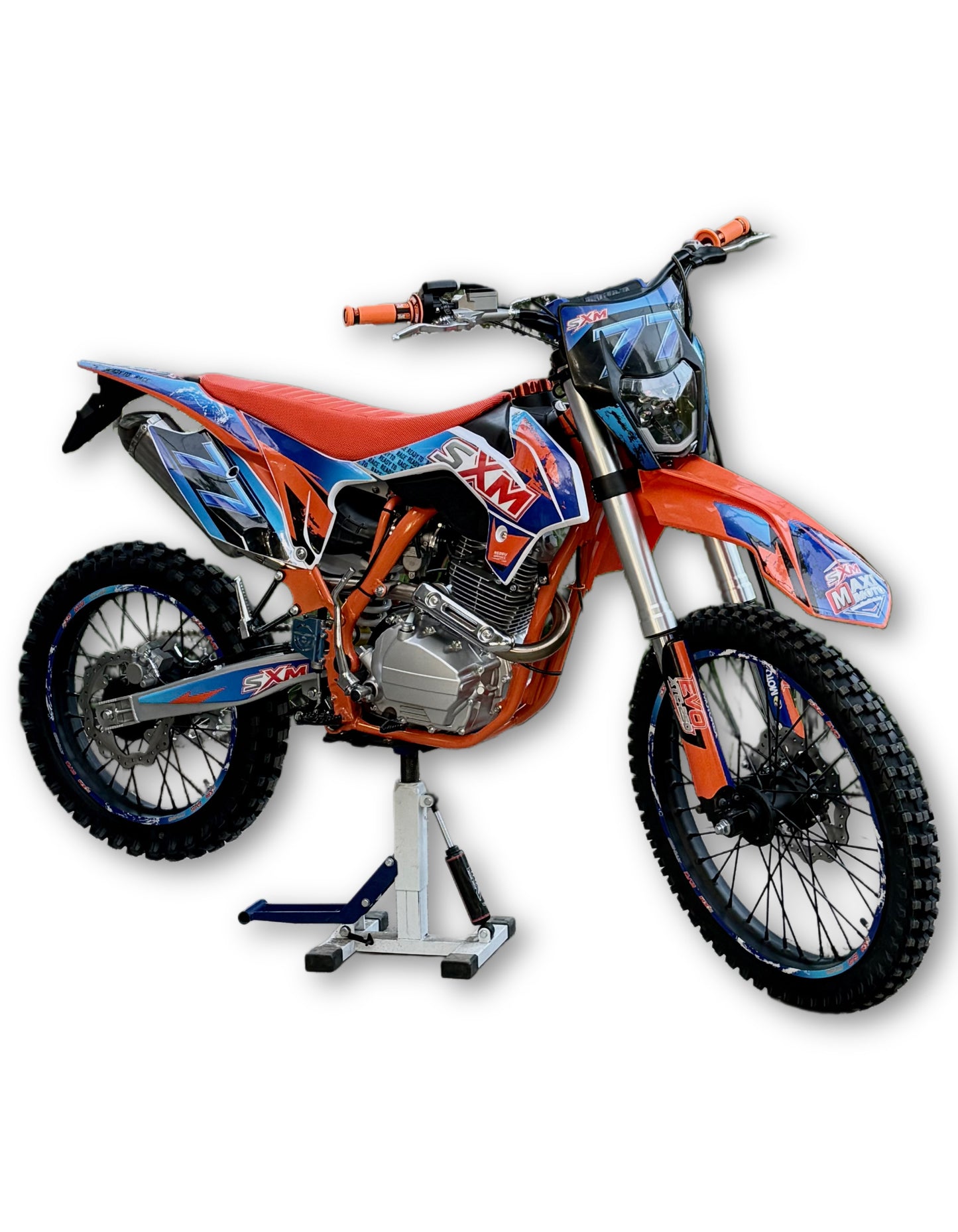 SXM EVO XTC-250 (77) ендуро крос мотор 250cc Zongshen – Orange Frame