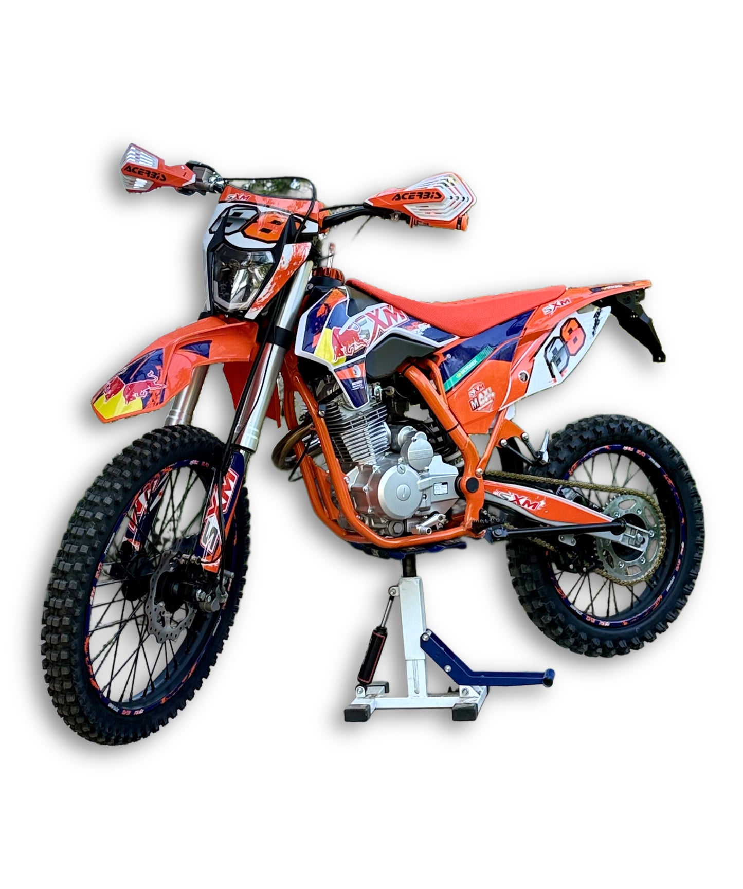 Ендуро мотор SXM EVO XTC-250 (88) с подсилена Orange Frame и 250cc Zongshen двигател