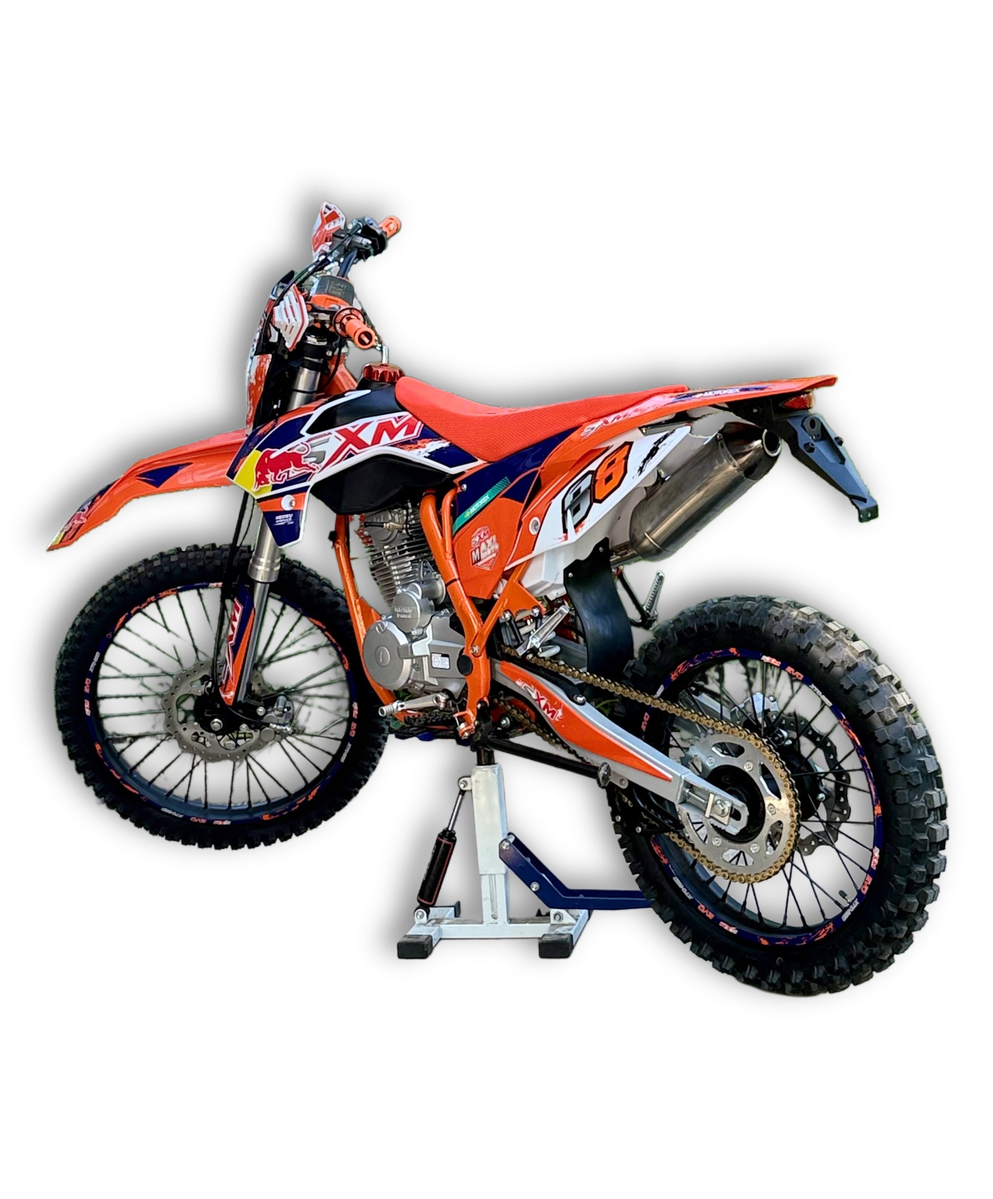 Крос мотор SXM EVO XTC-250 (88) с гардове и офроуд окачване, 250cc Zongshen