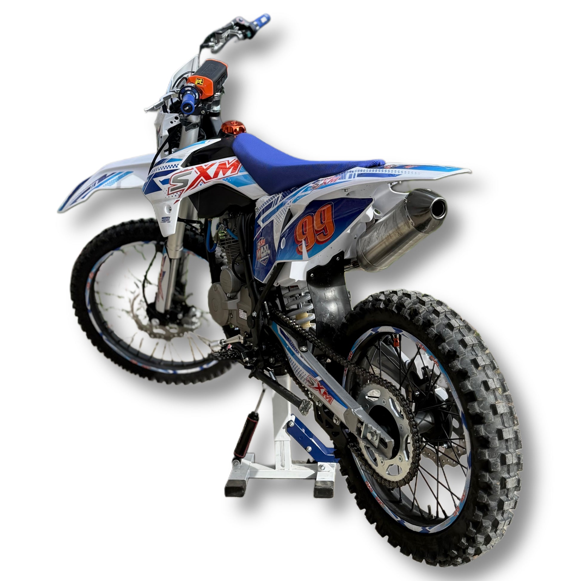 SXM EVO XTC-250 (99) Black Frame – пълен профил Zongshen 250cc